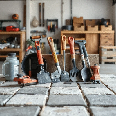 Paver maintenance tools