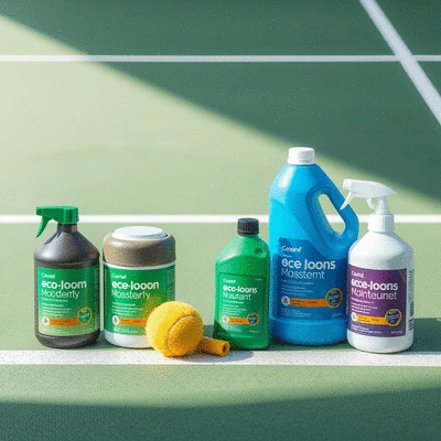 Tennis court maintenance products
